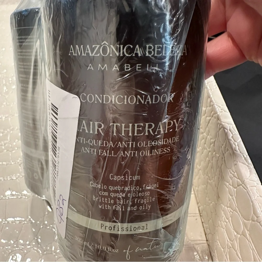 Hair Therapy Shampoo & Conditioner Set Thicken Anti-Hair Loss & Oil Control #QB2